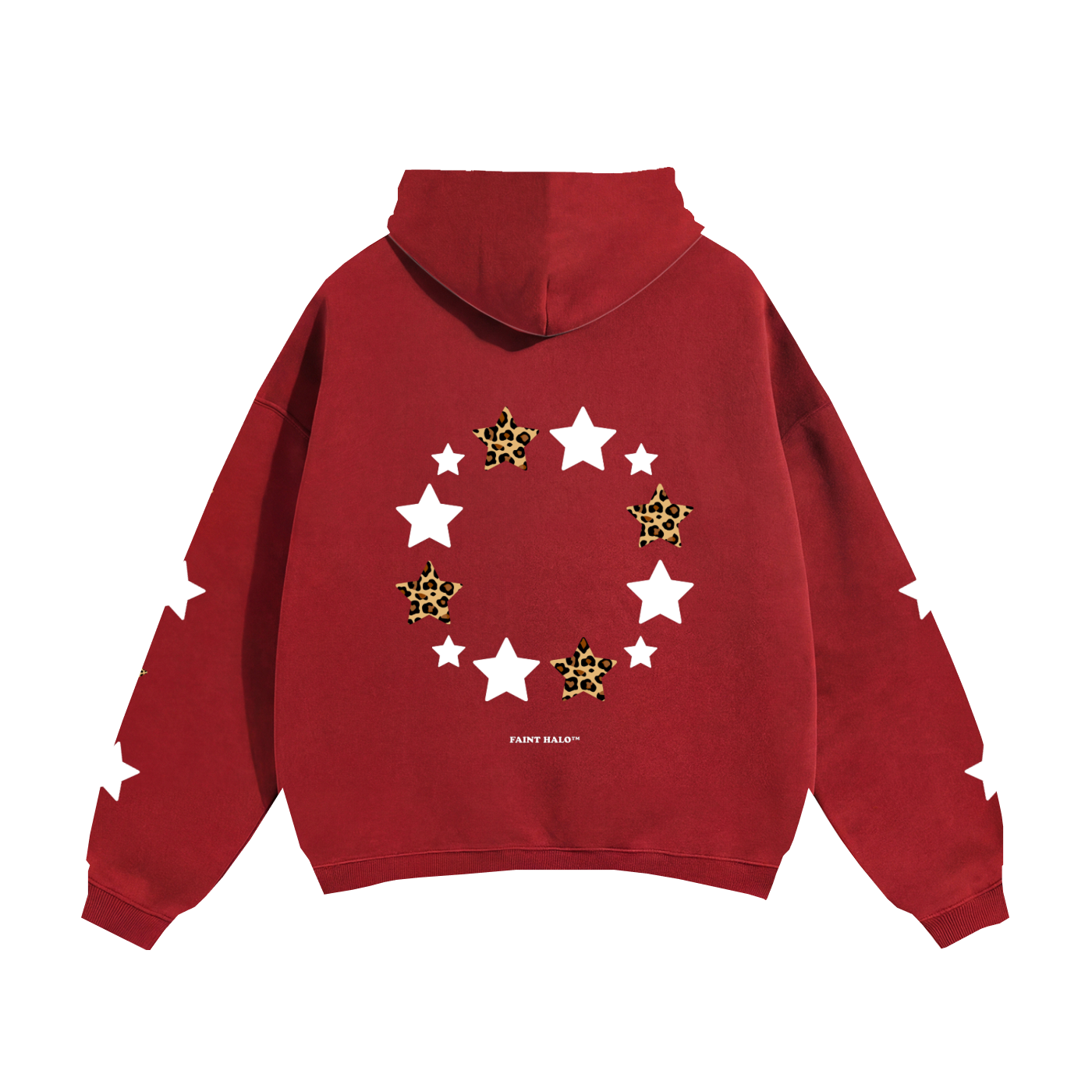 Stars Leopard Heavyweight Hoodie