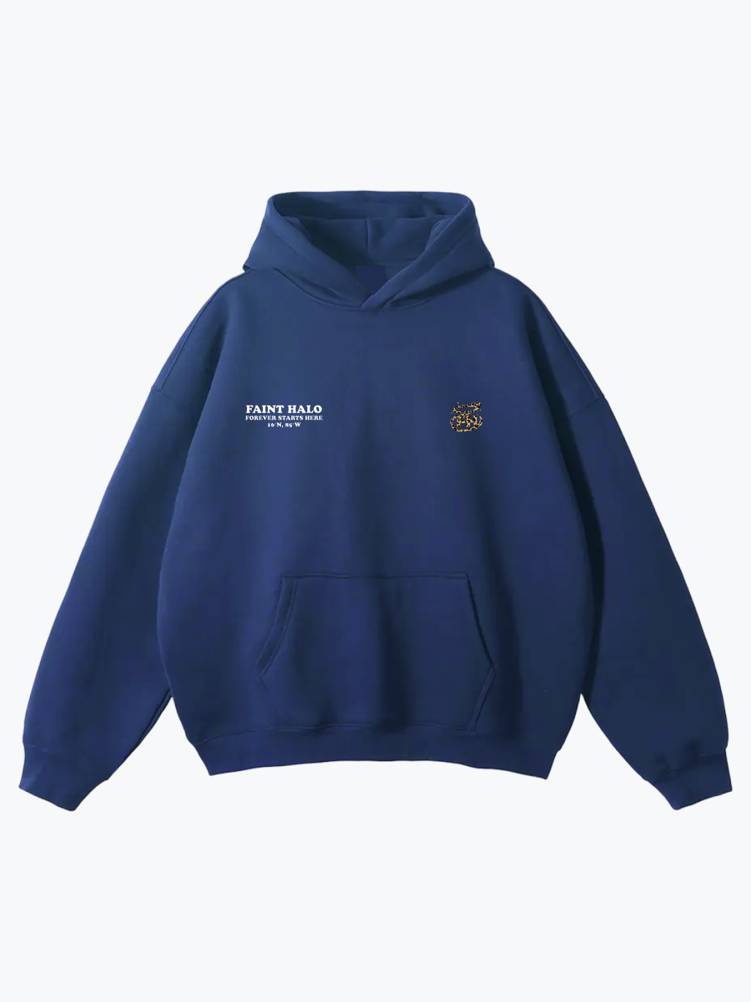 "STARRY" LEOPARD OVERSIZED HOODIE