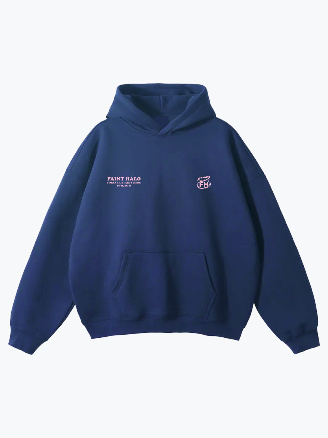 "PINKY PROMISE IT MEANS MORE" PINK OVERSIZED HOODIE