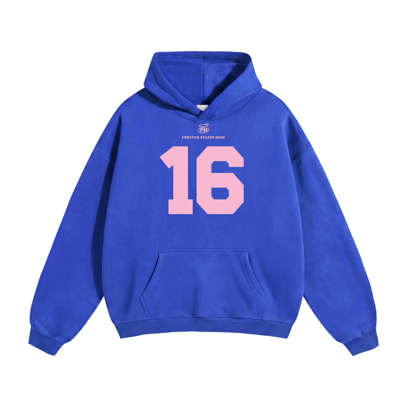 16:85 Pink Heavyweight Hoodie