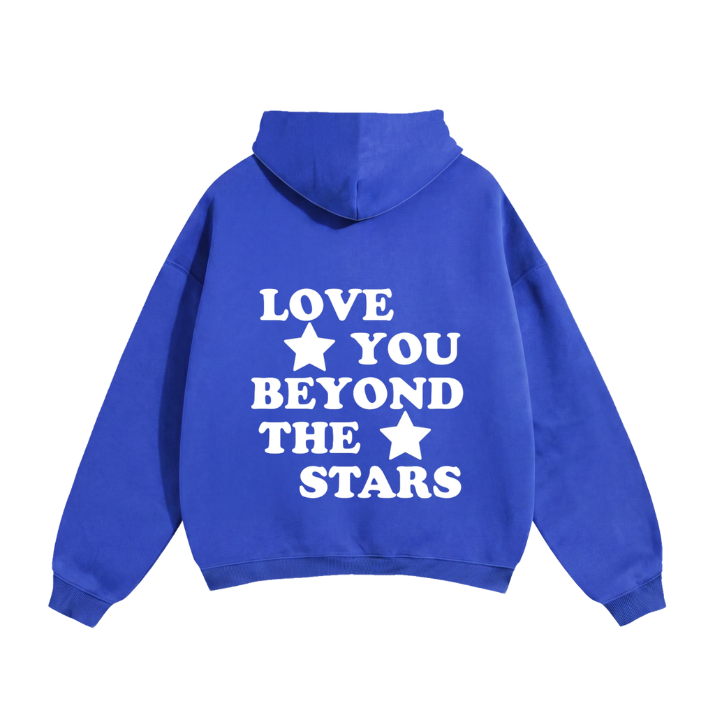 Love You Beyond The Stars Heavyweight Hoodie