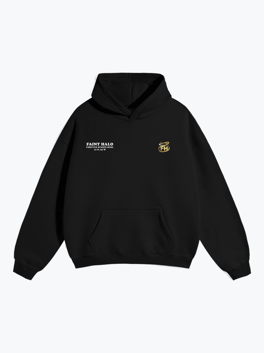 LA GOLD OVERSIZED HOODIE