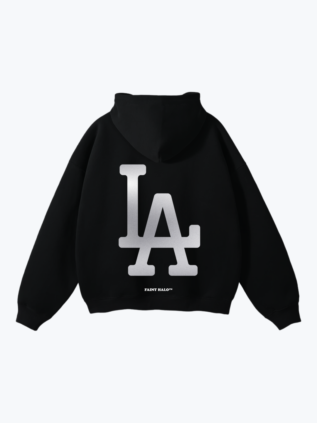 "LA" PLATINUM OVERSIZED HOODIE