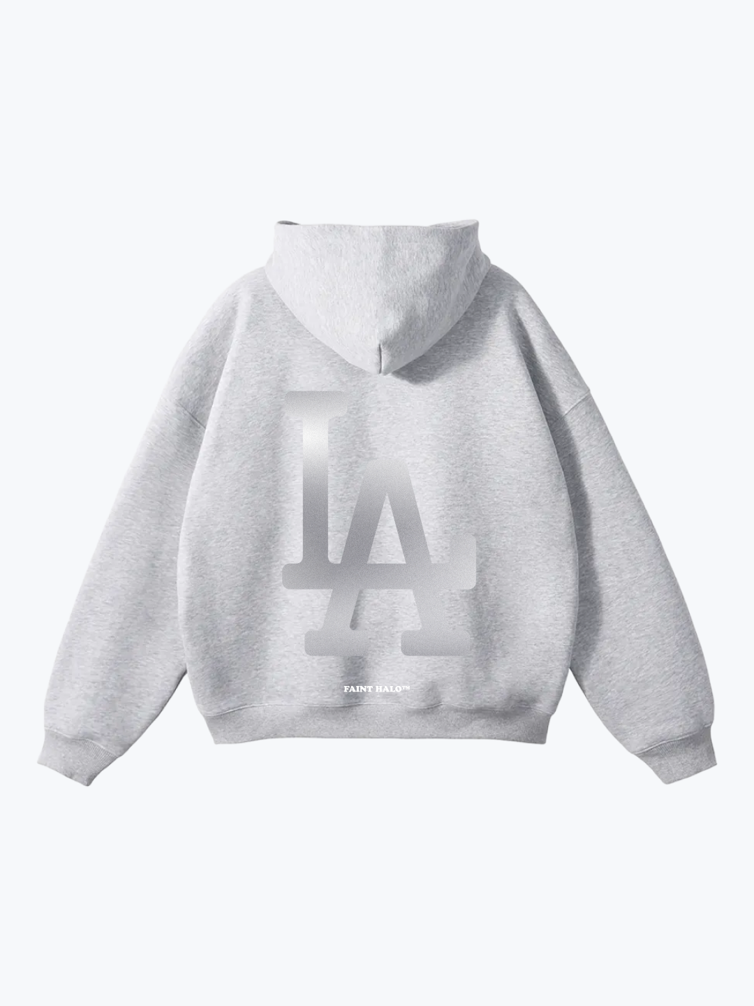 "LA" PLATINUM OVERSIZED HOODIE