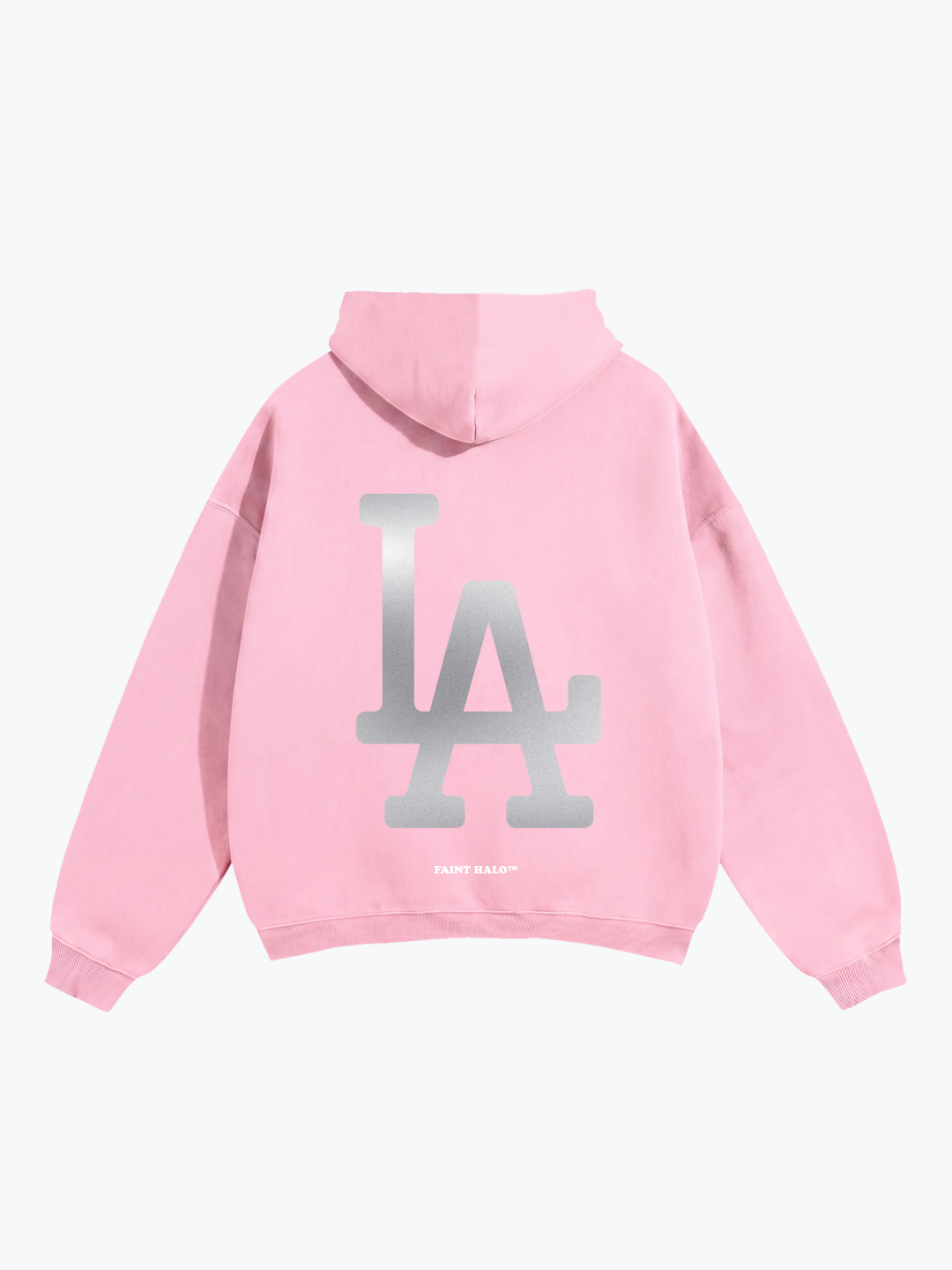 "LA" PLATINUM OVERSIZED HOODIE