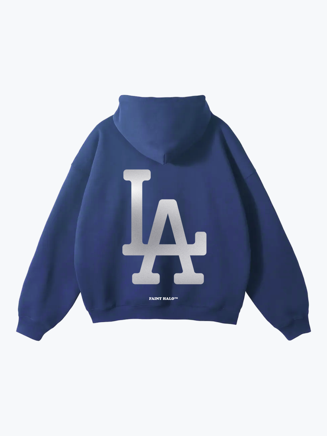"LA" PLATINUM OVERSIZED HOODIE