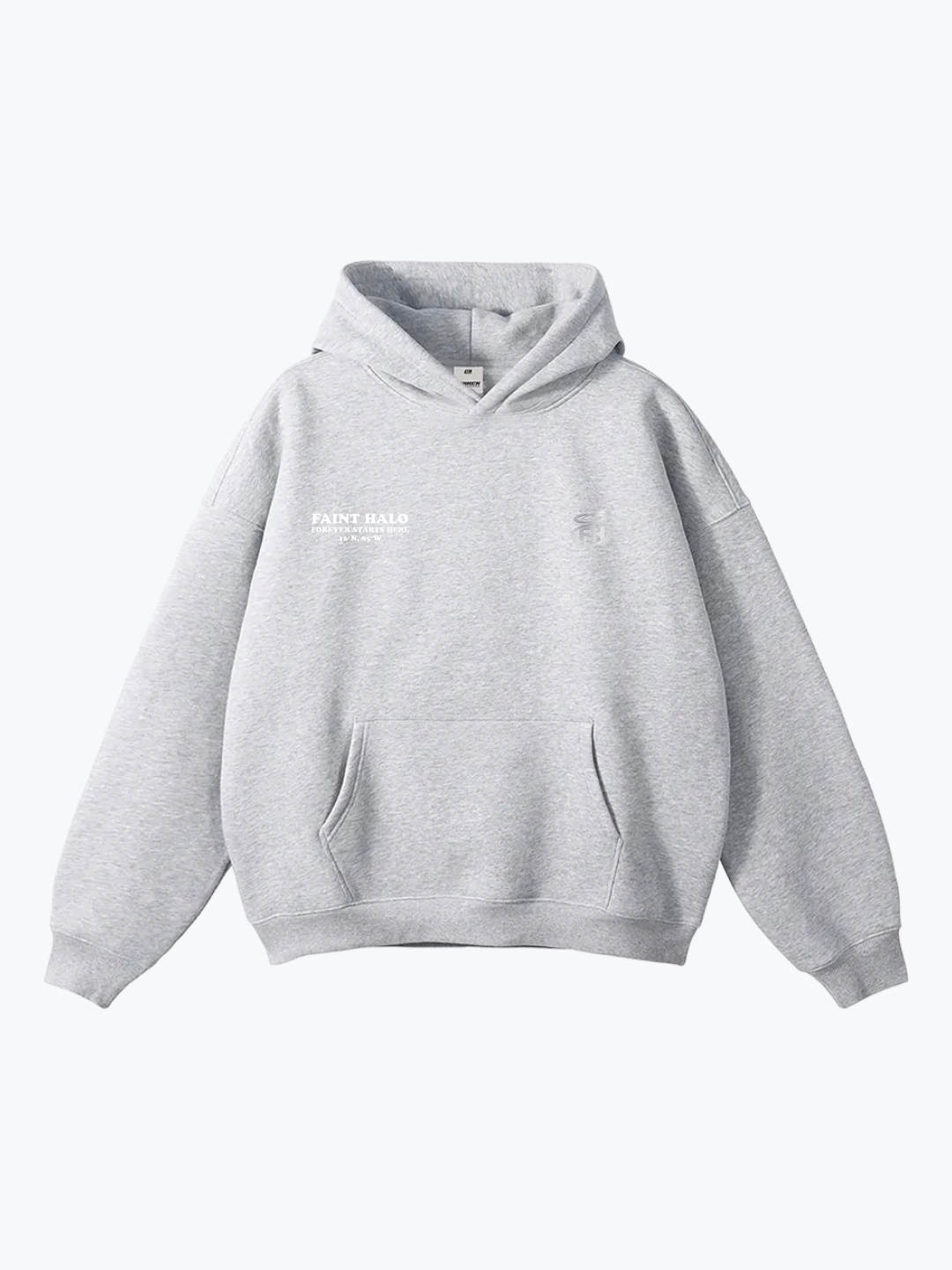 "LA" PLATINUM OVERSIZED HOODIE