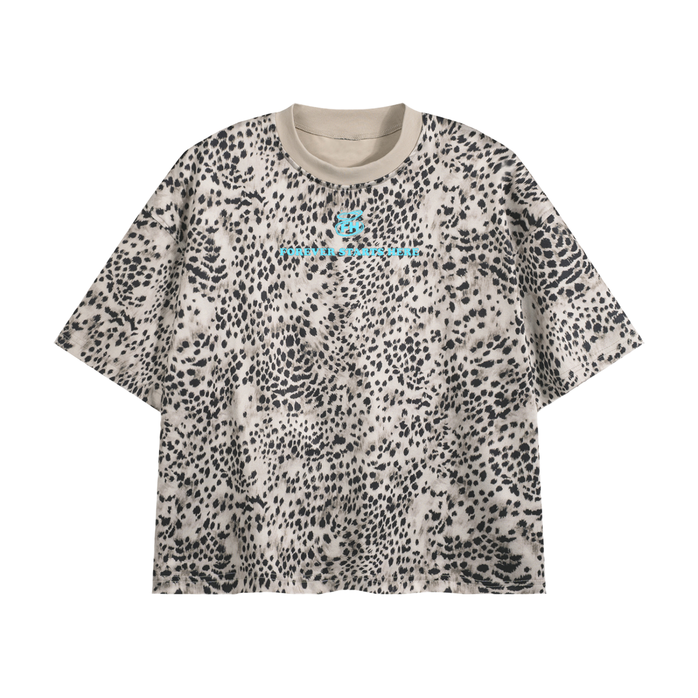 Faint Halo Boxy Oversized Tee