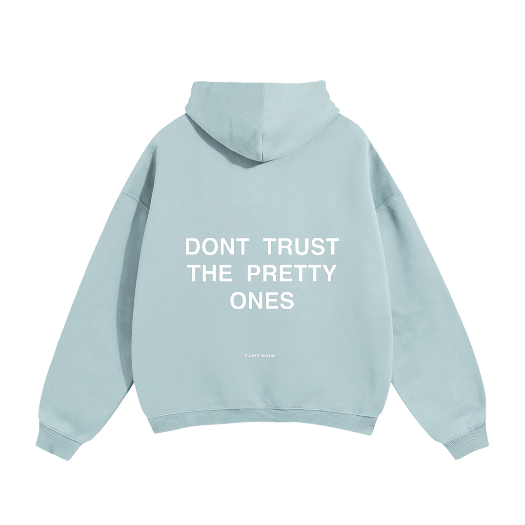 Dont Trust The Pretty Ones Heavyweight Hoodie