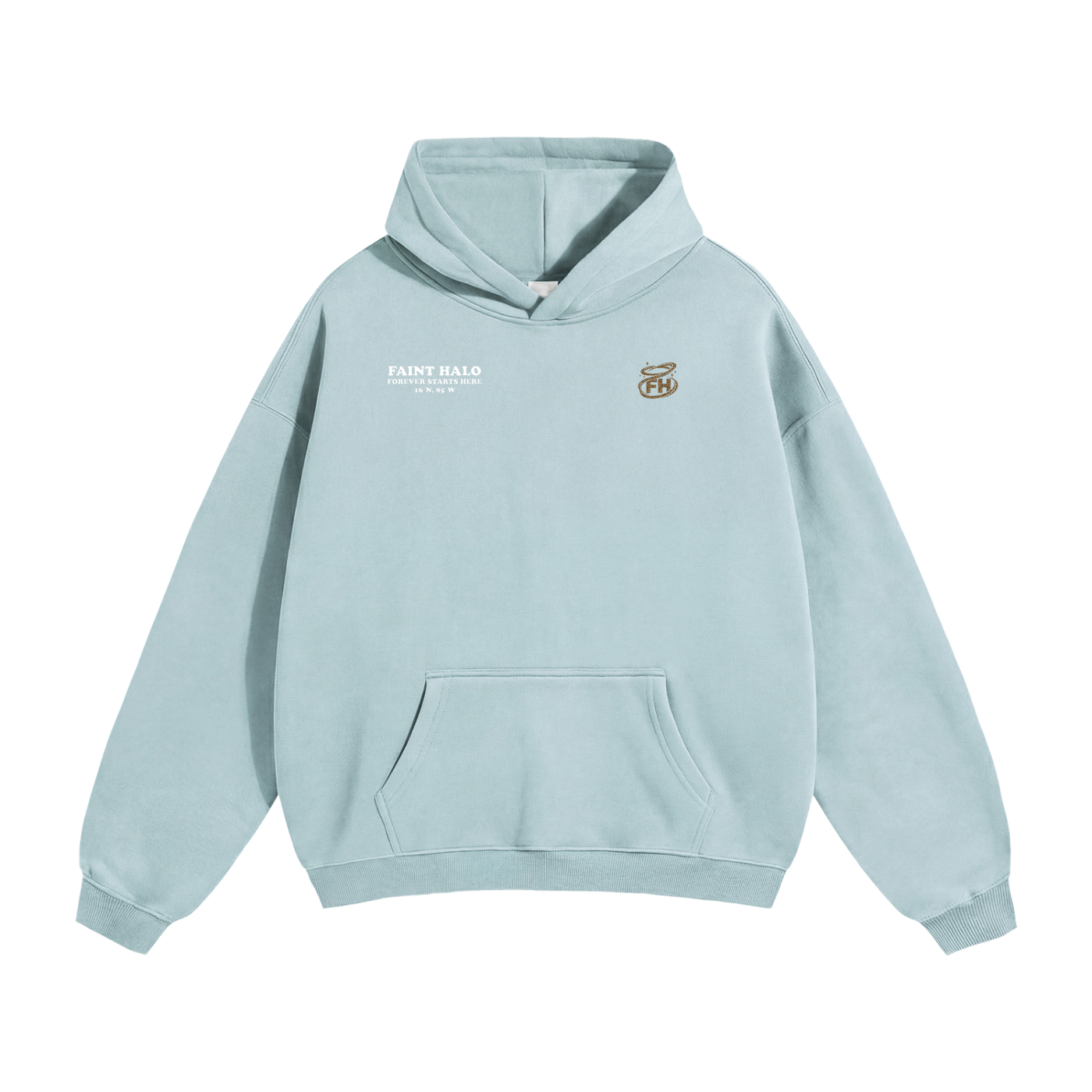 Dont Trust The Pretty Ones Leopard Heavyweight Hoodie