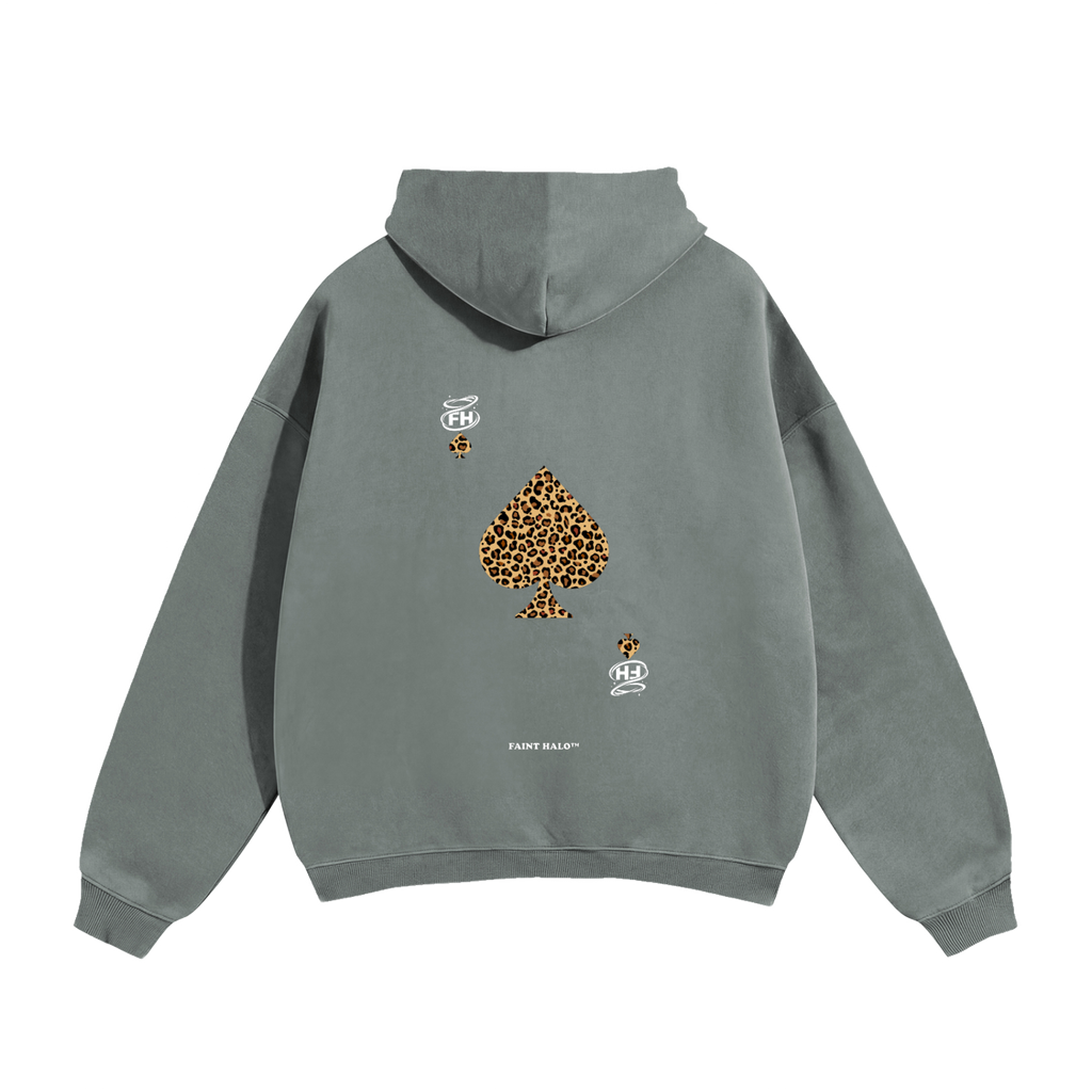 Spades Leopard Heavyweight Hoodie