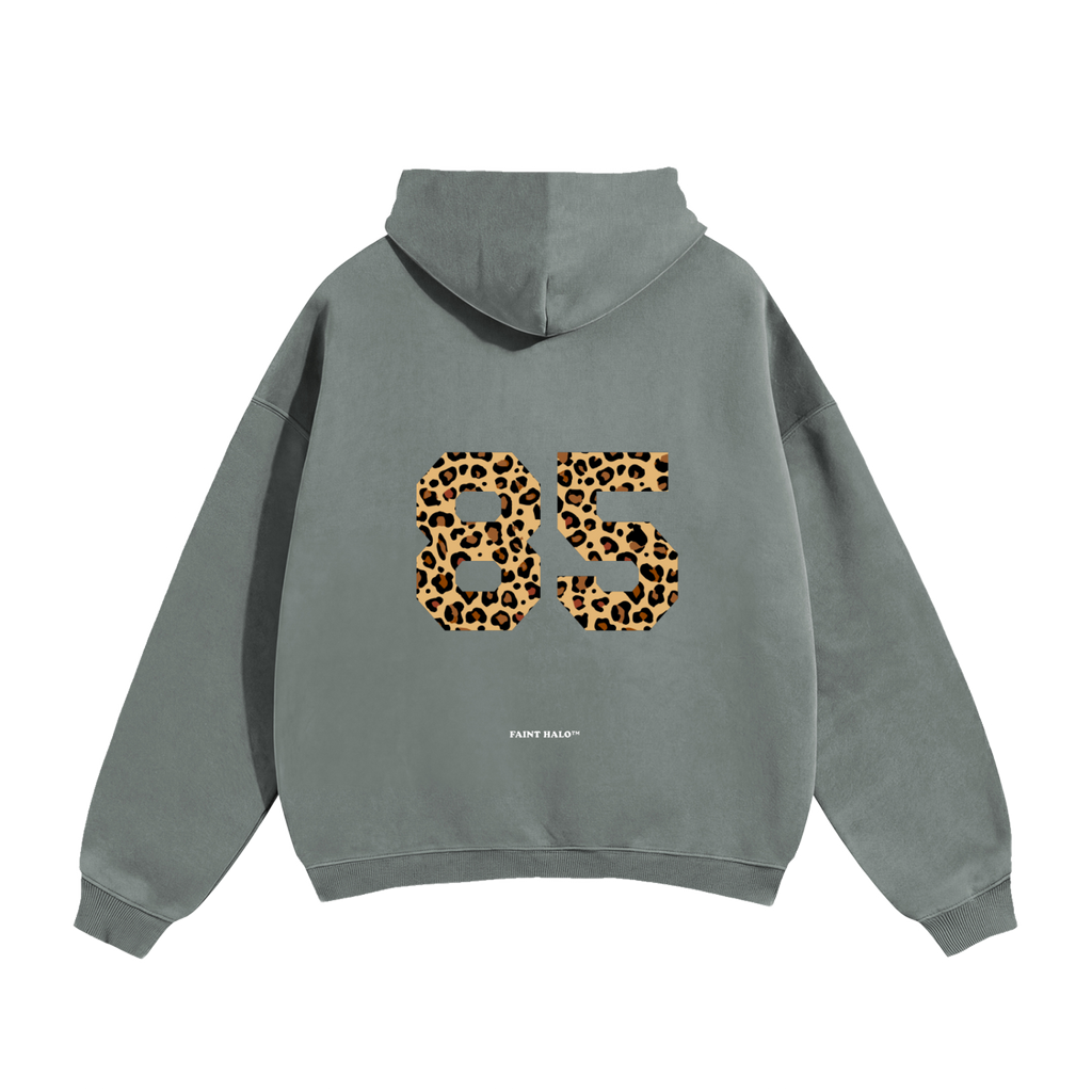 16:85 Leopard Heavyweight Hoodie