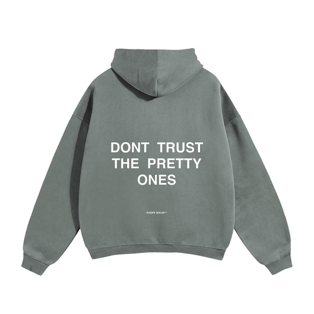 Dont Trust The Pretty Ones Heavyweight Hoodie