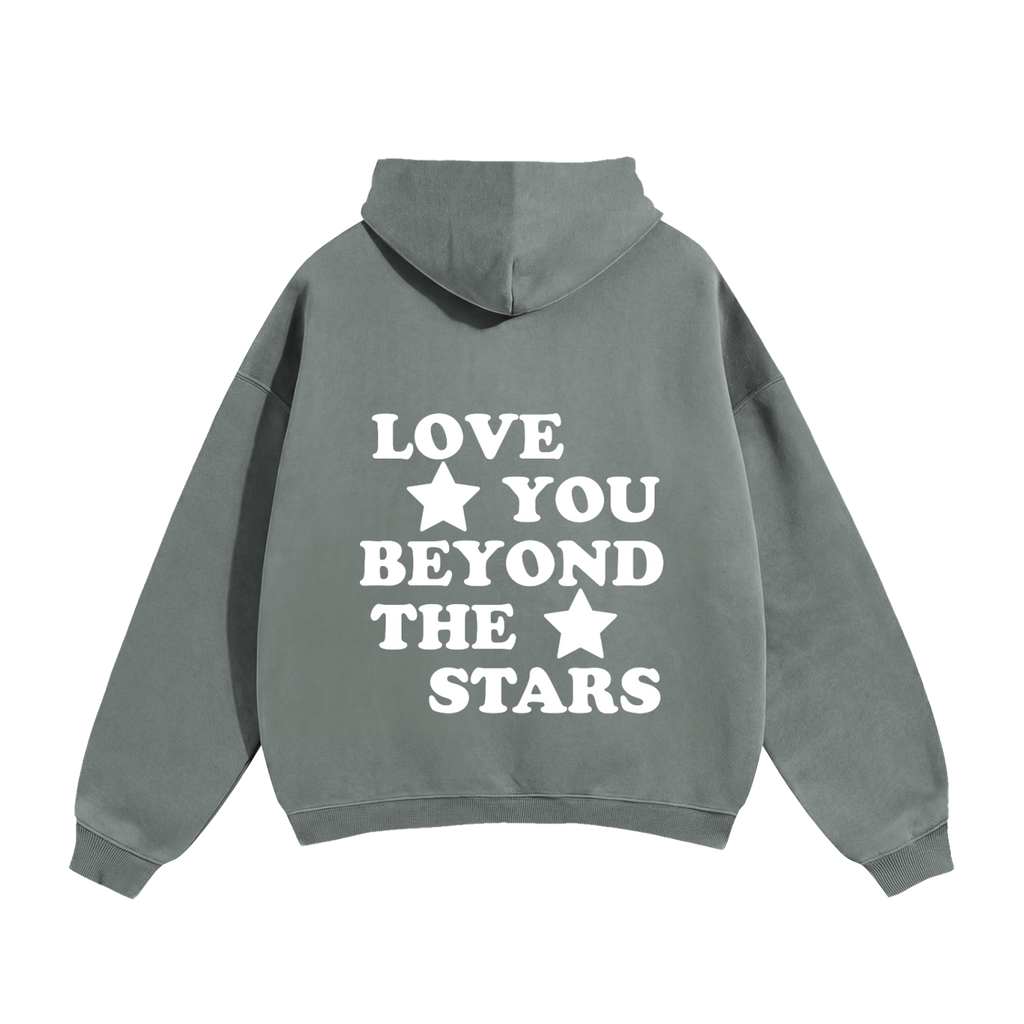 Love You Beyond The Stars Heavyweight Hoodie