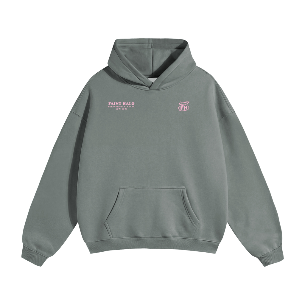Pinky Promise It Means More Pink Heavyweight Hoodie