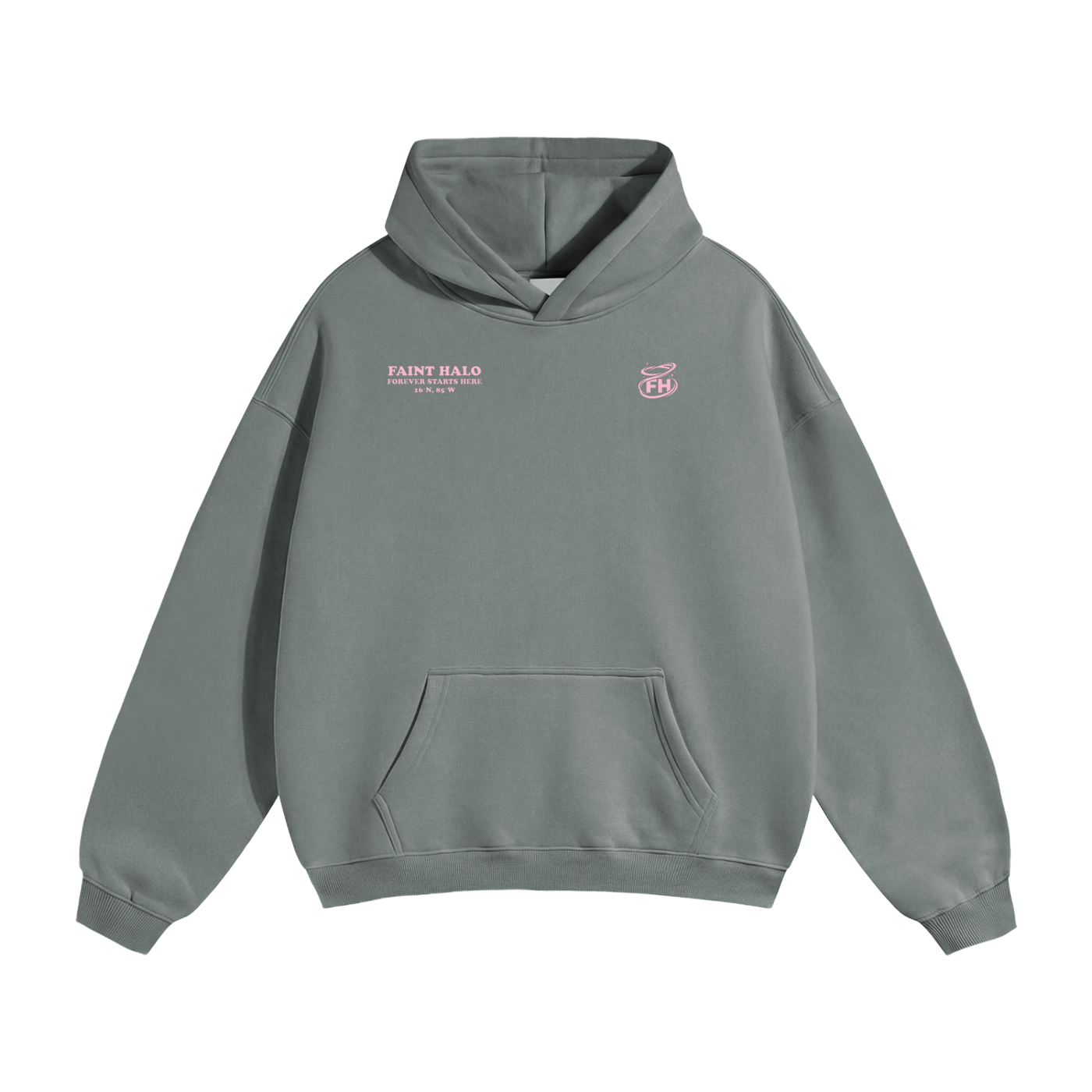 Dont Trust The Pretty Ones Pink Heavyweight Hoodie