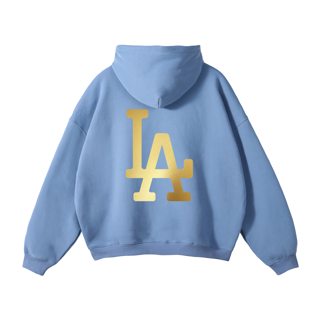 "LA" HEAVYWEIGHT GOLD HOODIE