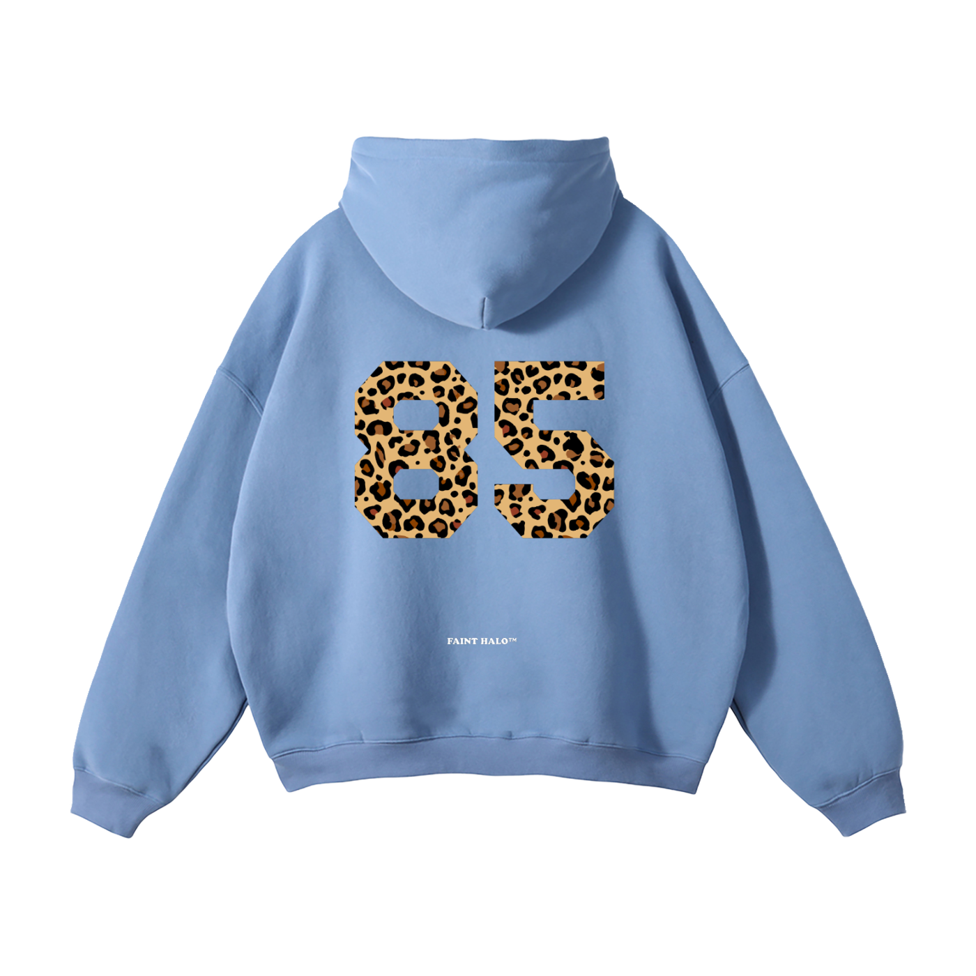 "16:85" HEAVYWEIGHT LEOPARD HOODIE