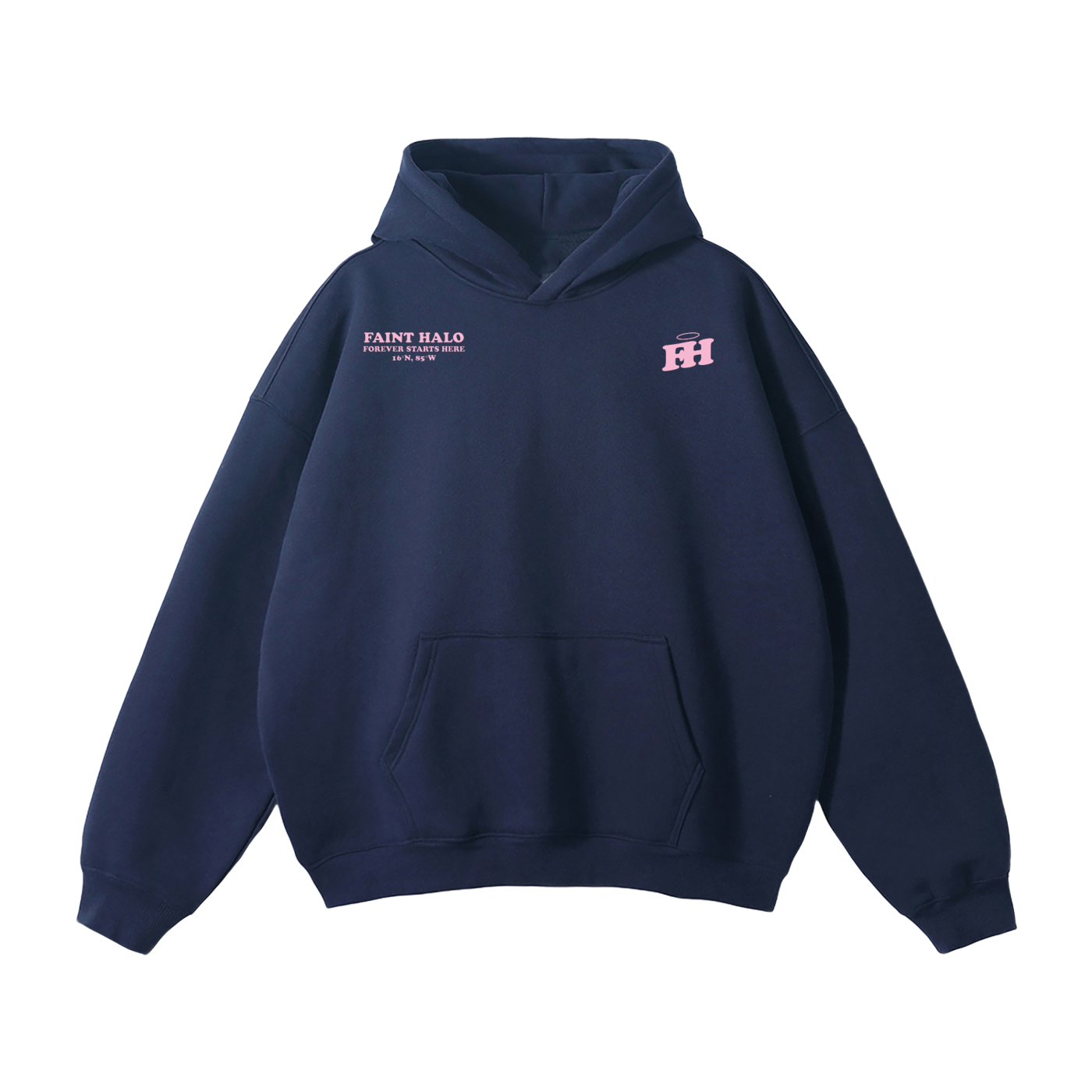 "PINKY PROMISE IT MEANS MORE" HEAVYWEIGHT PINK HOODIE