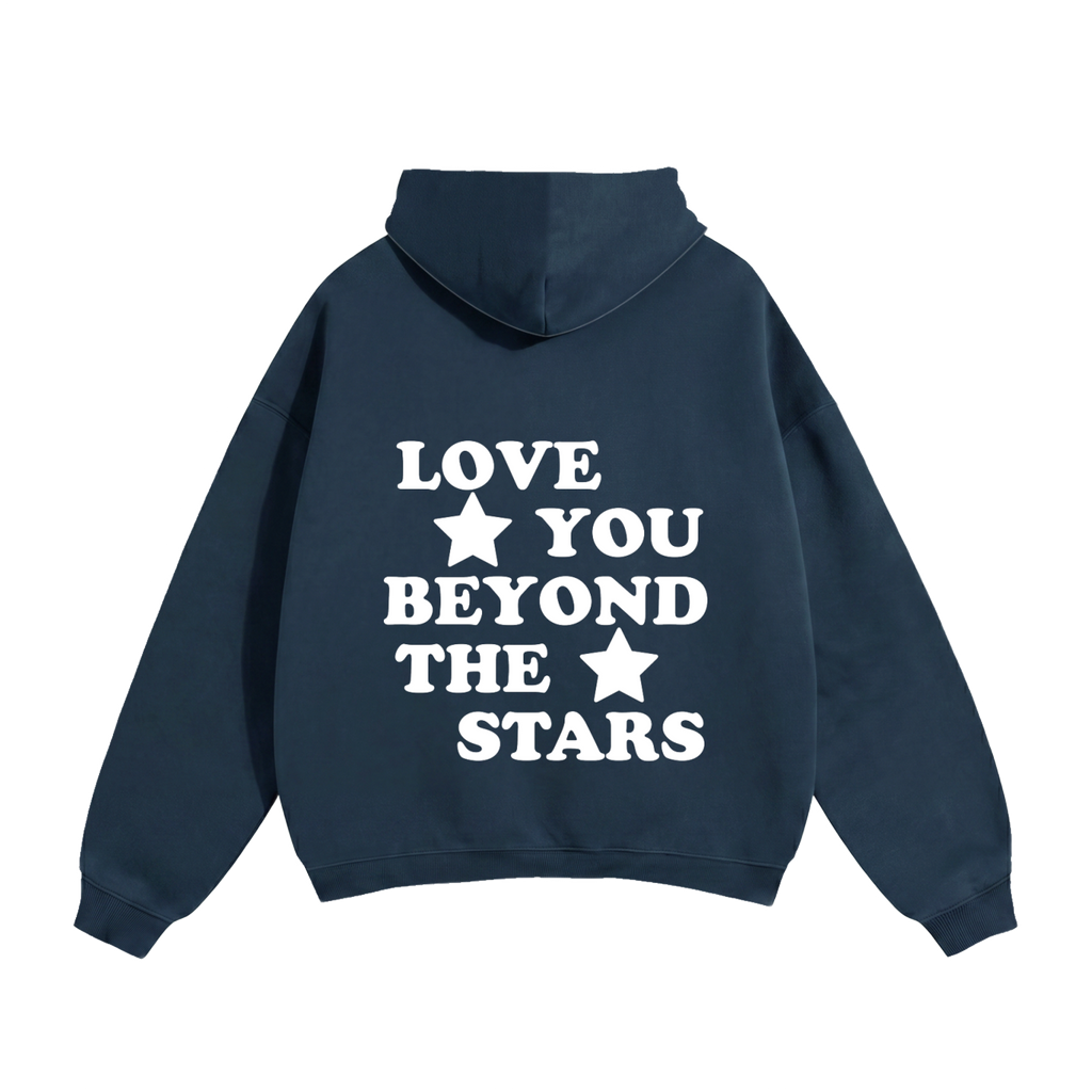 Love You Beyond The Stars Heavyweight Hoodie
