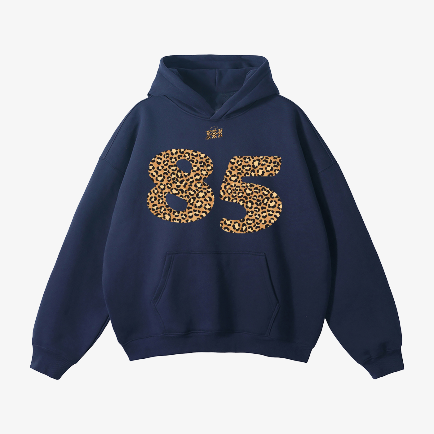 "85" HEAVYWEIGHT LEOPARD HOODIE