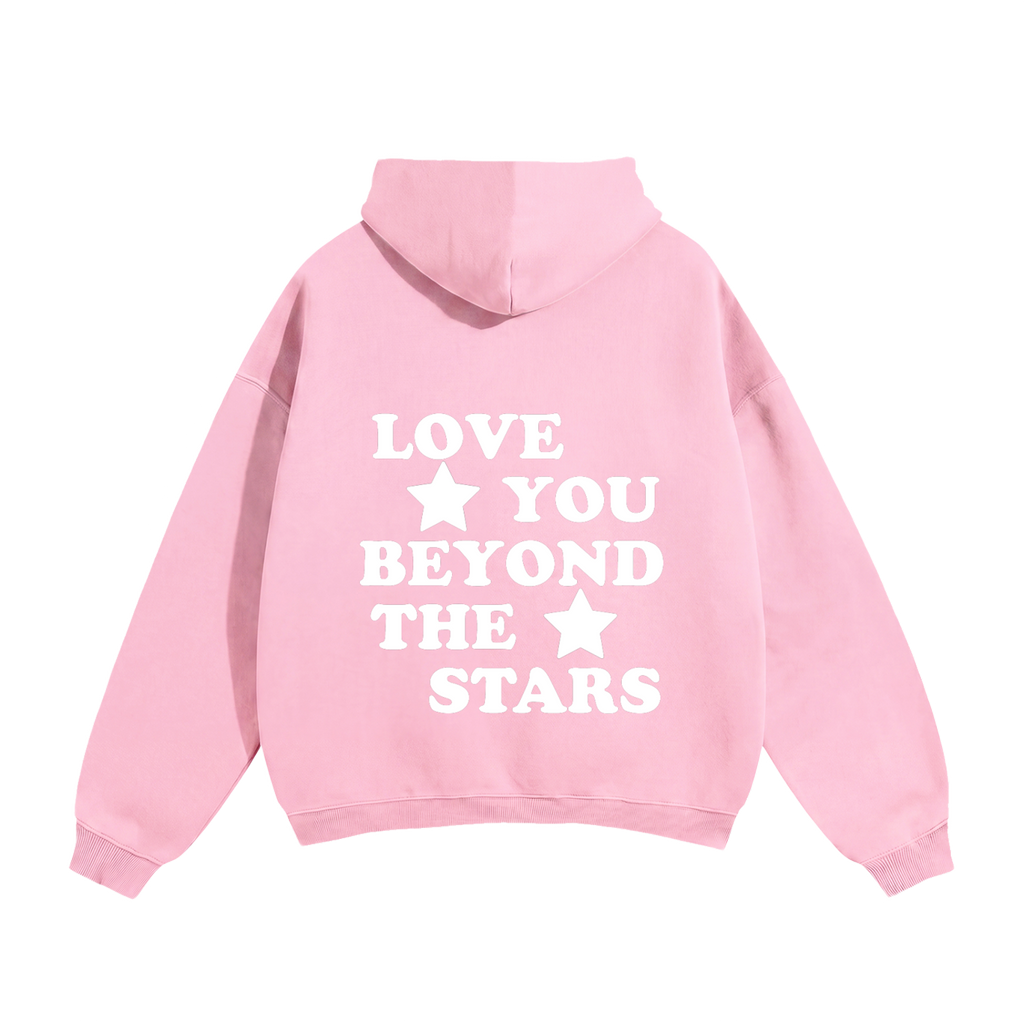 Love You Beyond The Stars Heavyweight Hoodie