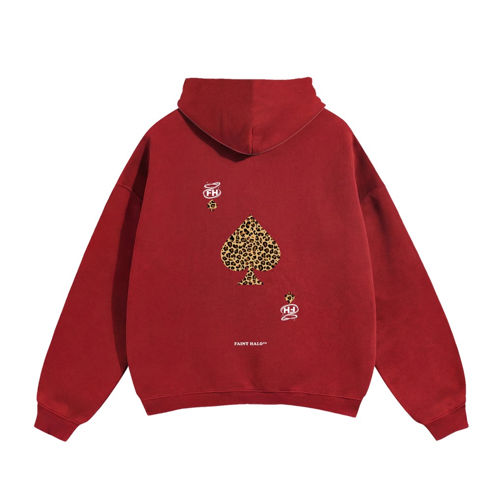 Spades Leopard Heavyweight Hoodie