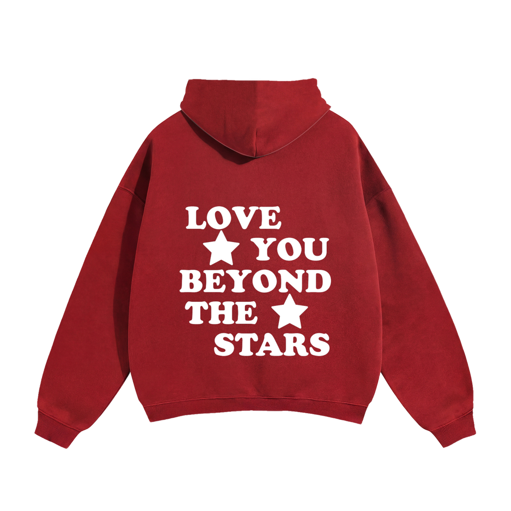 Love You Beyond The Stars Heavyweight Hoodie