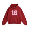 16:85 Pink Heavyweight Hoodie