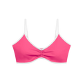 Ruched V-Neck Sports Bra
