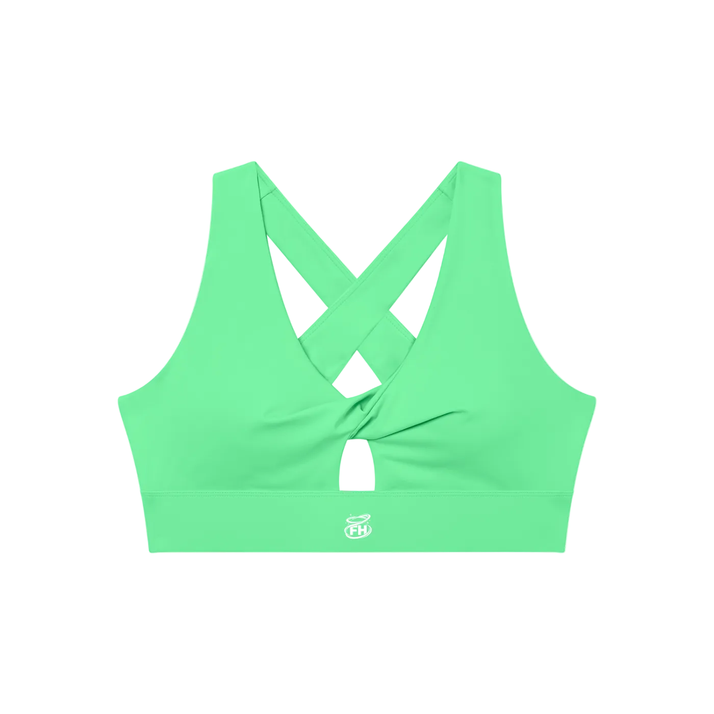 Twist Front Sports Bra
