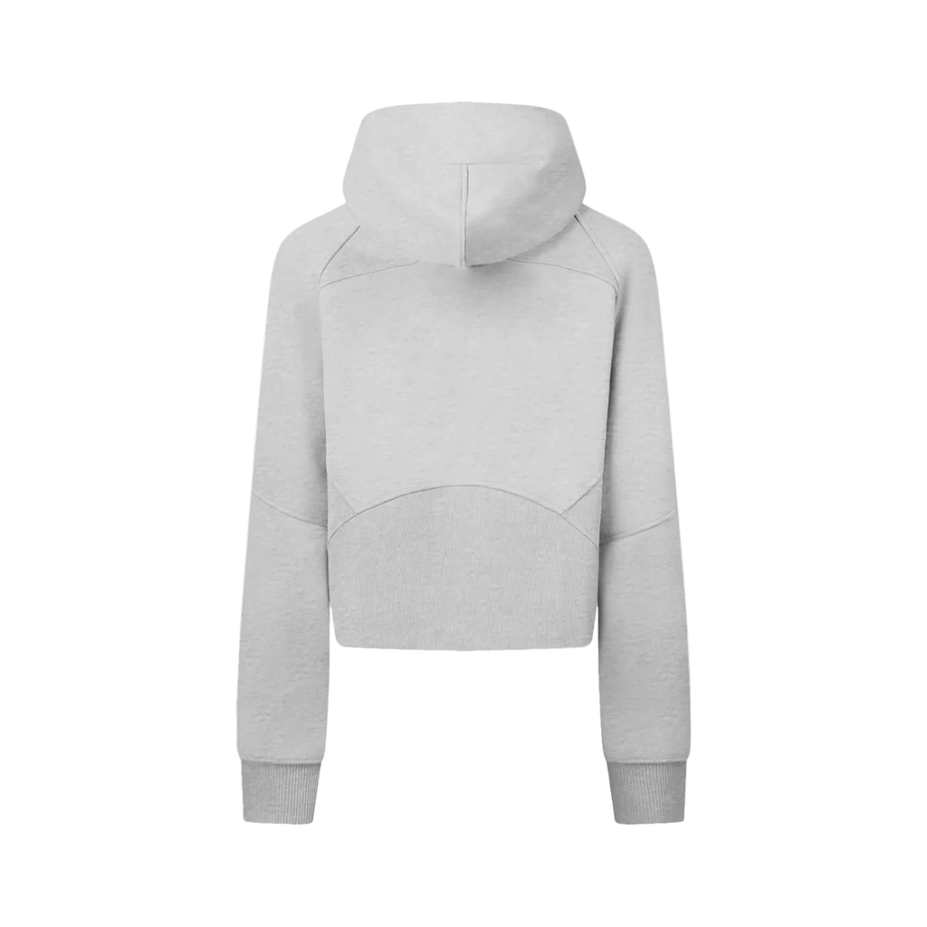 Cropped Zip Up Hoodie