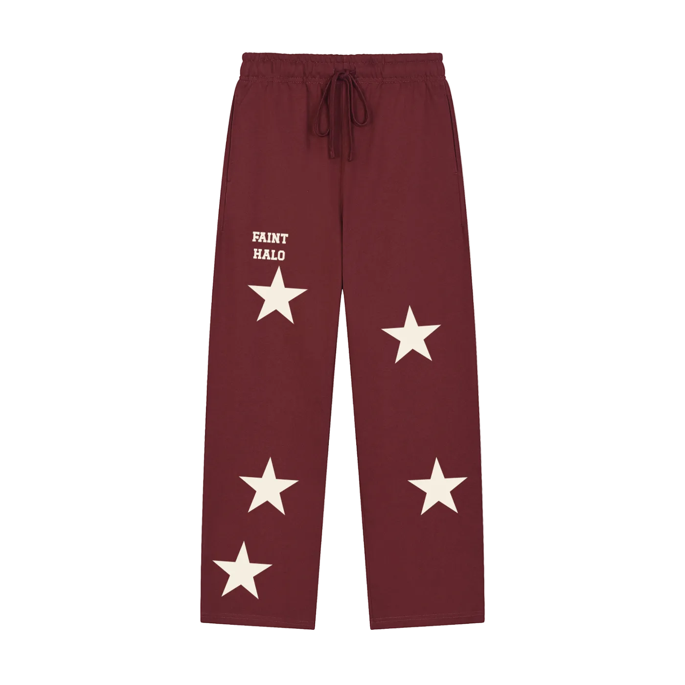Stars Wide Leg Sweat Pants