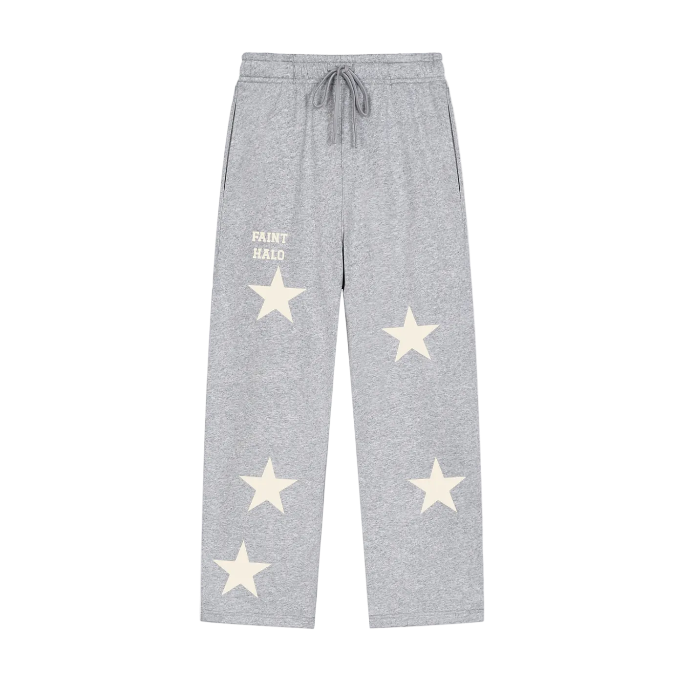 Stars Wide Leg Sweat Pants