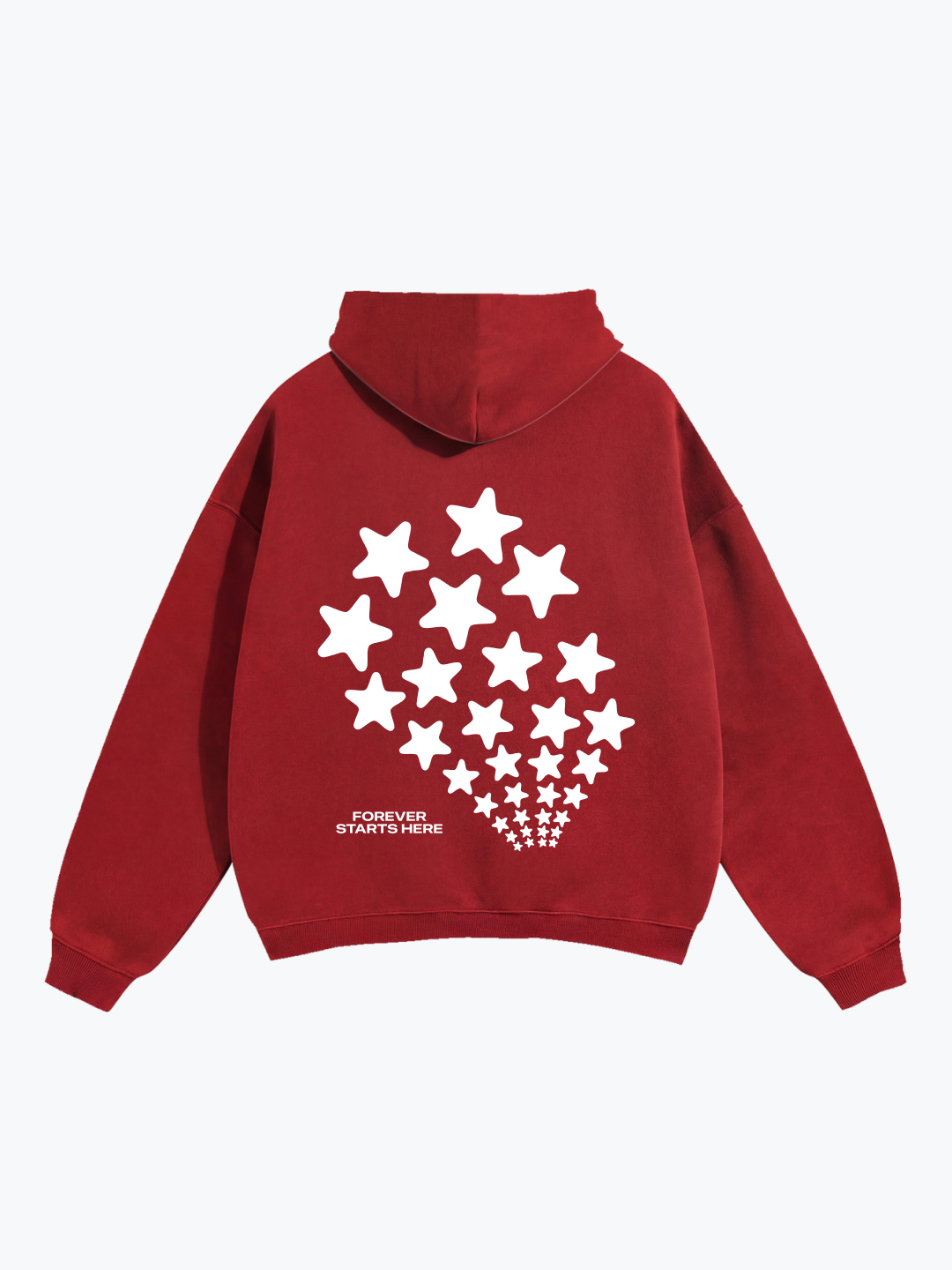 "FADING STARS" OVERSIZED HOODIE
