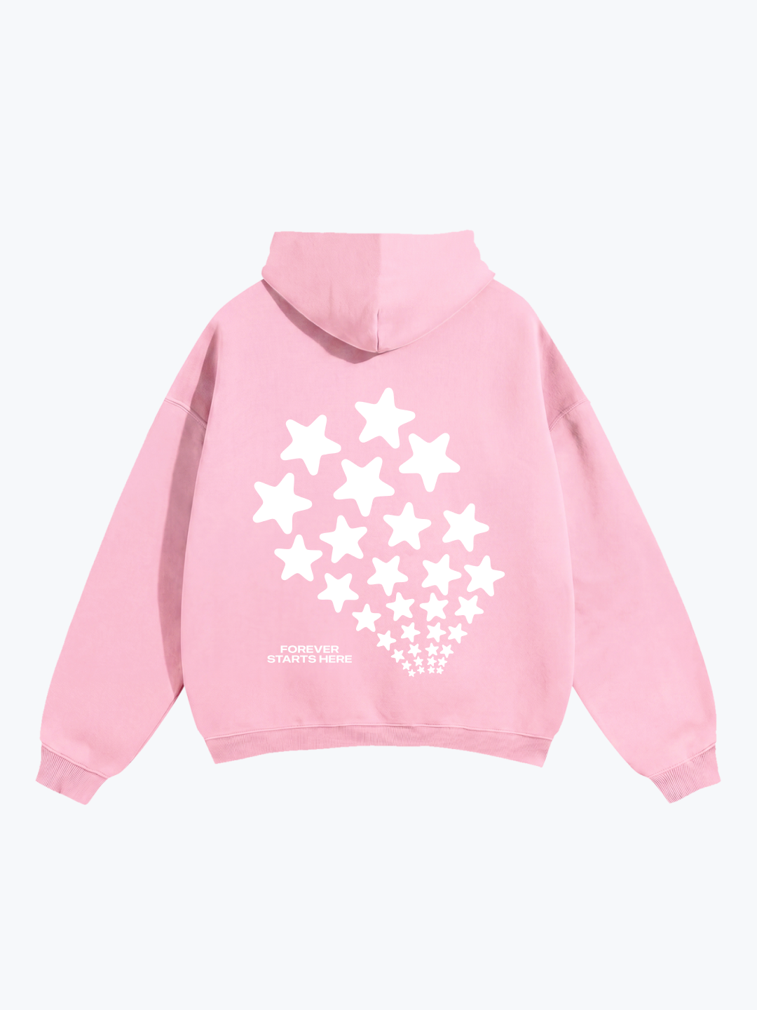 "FADING STARS" OVERSIZED HOODIE