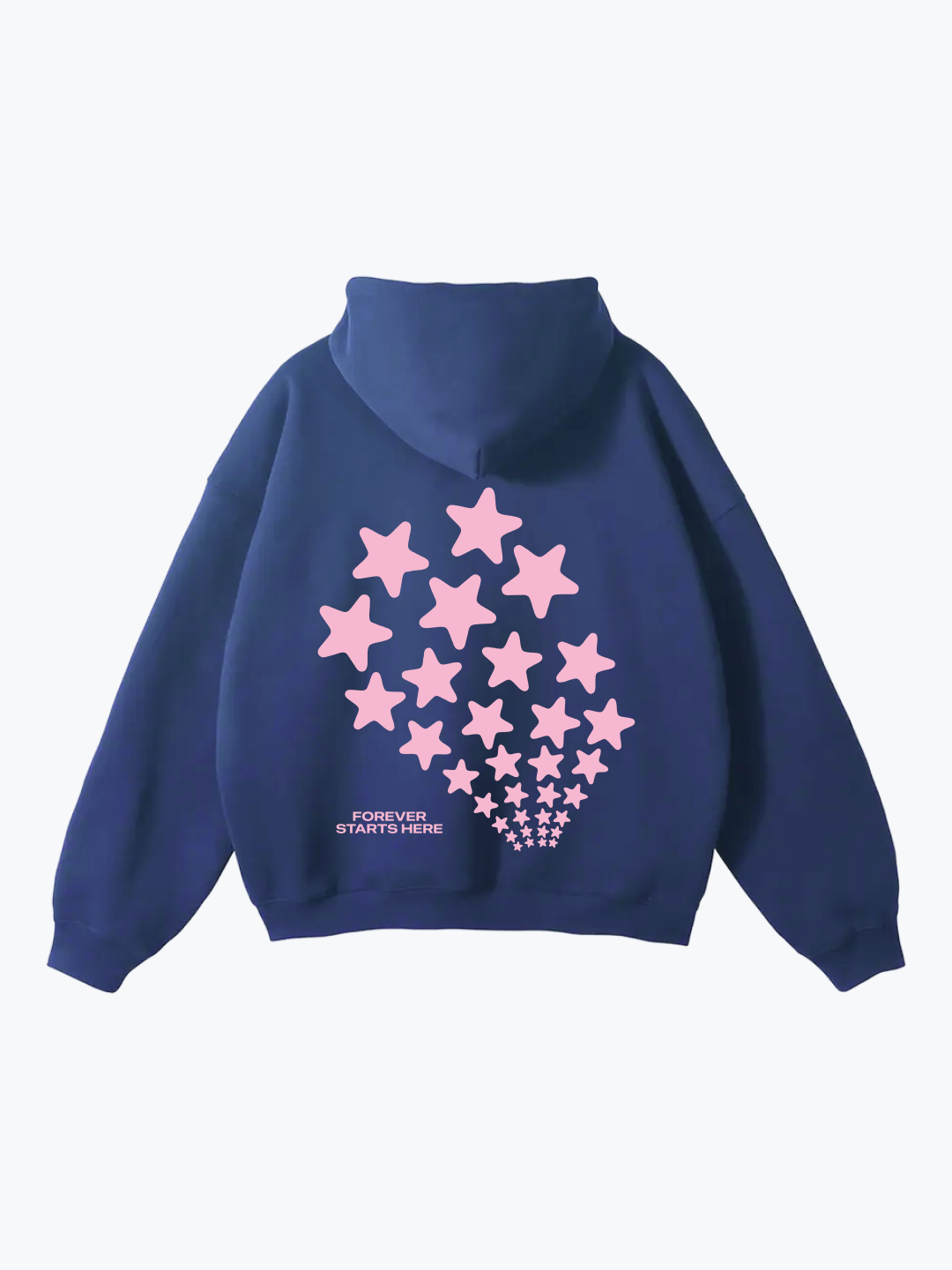 "FADING STARS" OVERSIZED HOODIE