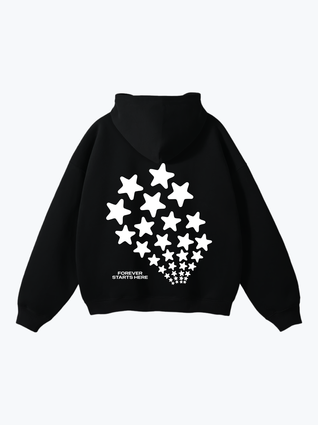 "FADING STARS" OVERSIZED HOODIE