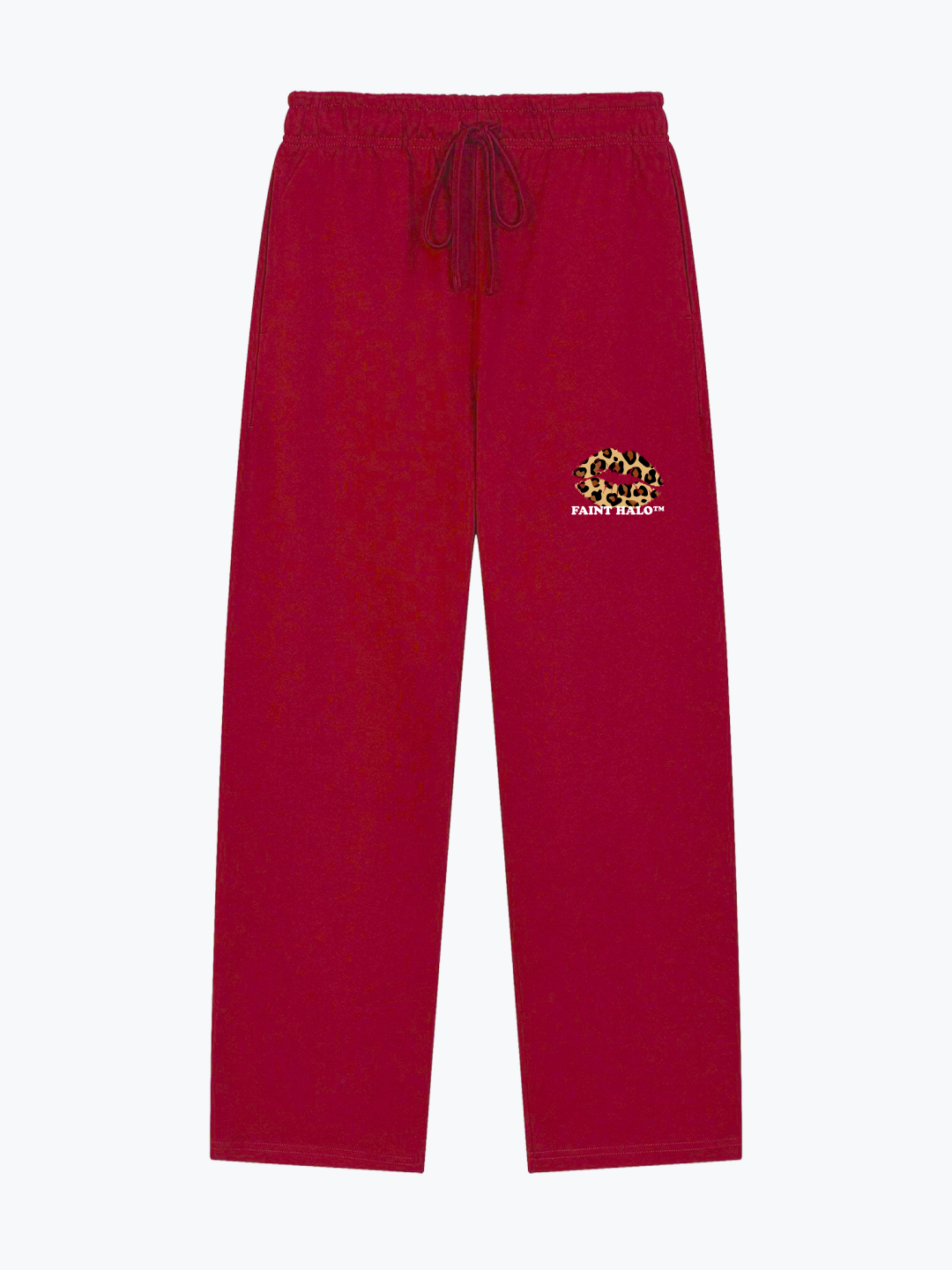 "LEOPARD KISSES" HEAVYWEIGHT SWEATPANTS