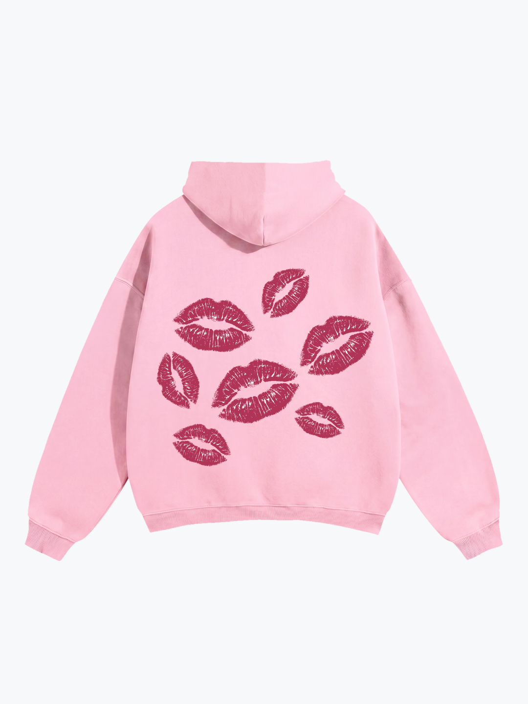 "KISSES" OVERSIZED HOODIE