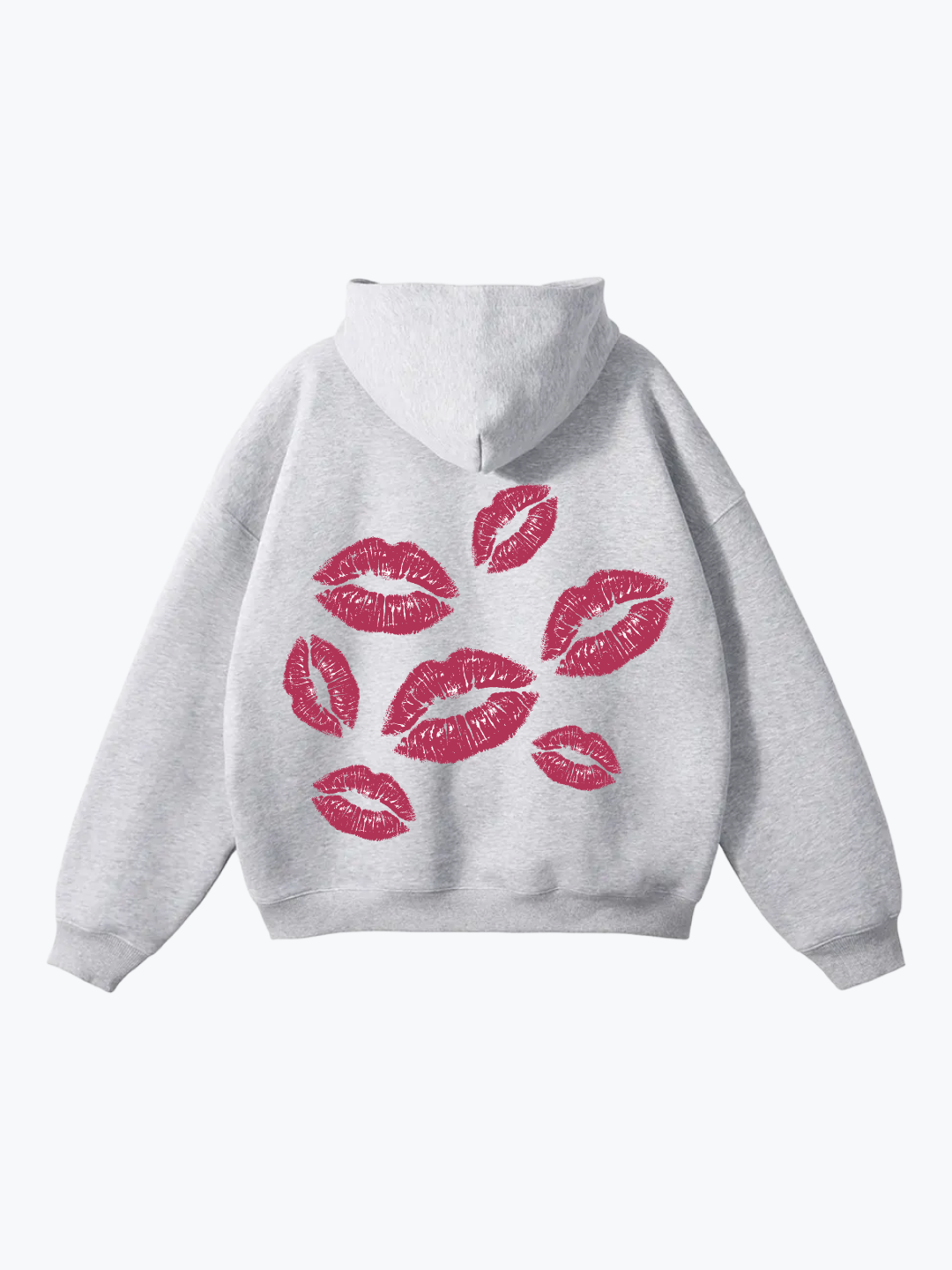 "KISSES" OVERSIZED HOODIE