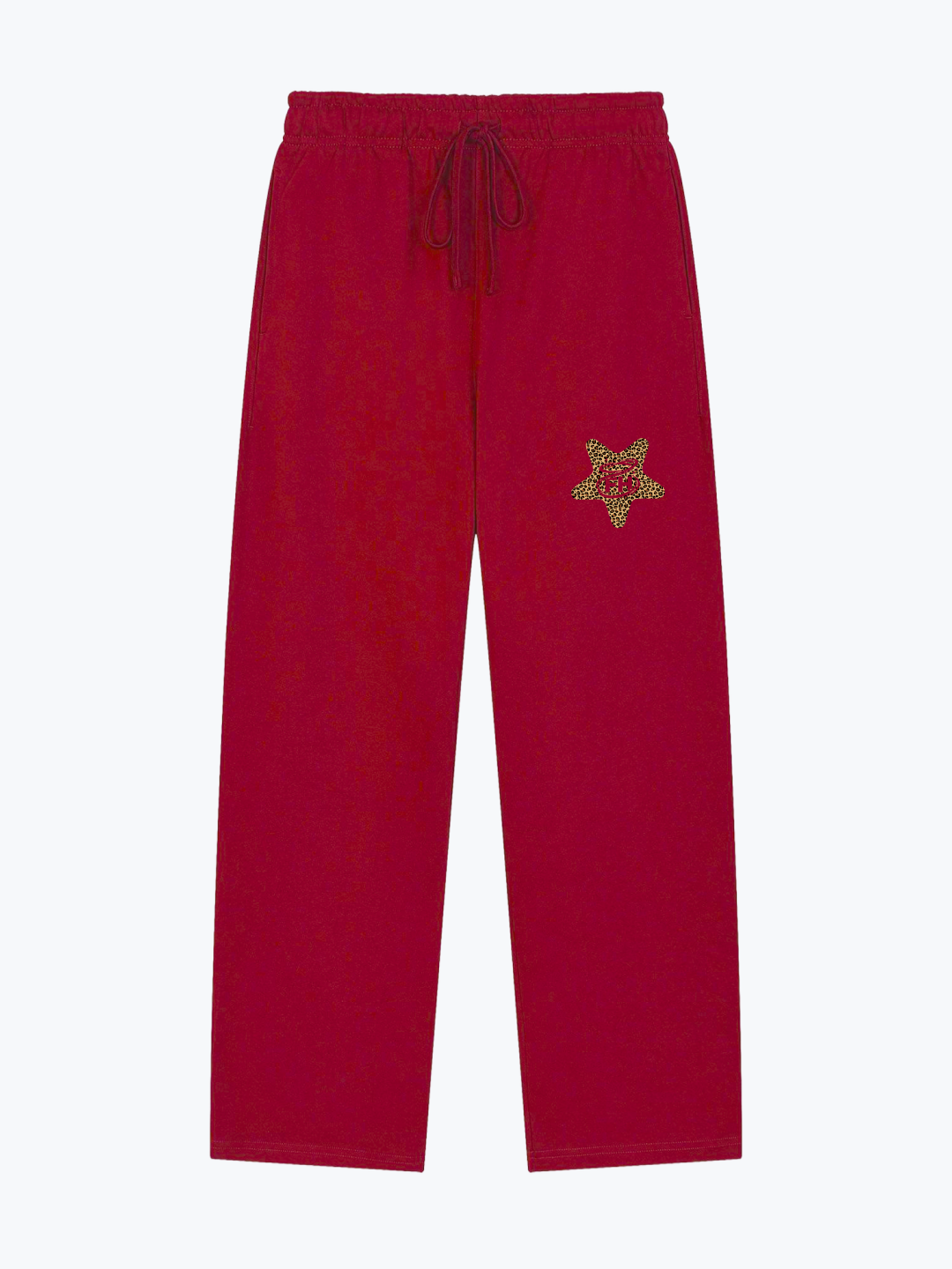 "LONE STAR" LEOPARD HEAVYWEIGHT SWEATS PANTS